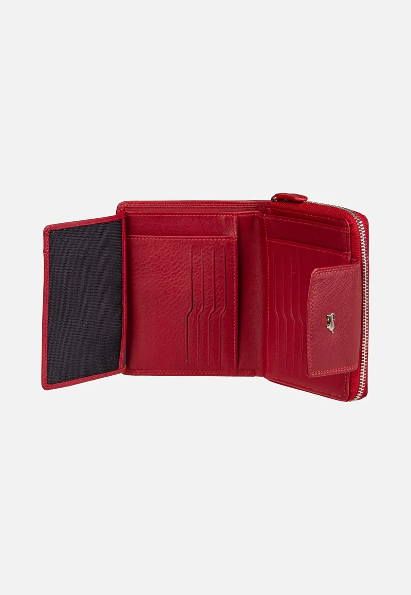 Golf RFID Zip-Wallet M 12Cs Red - Portemonnaie