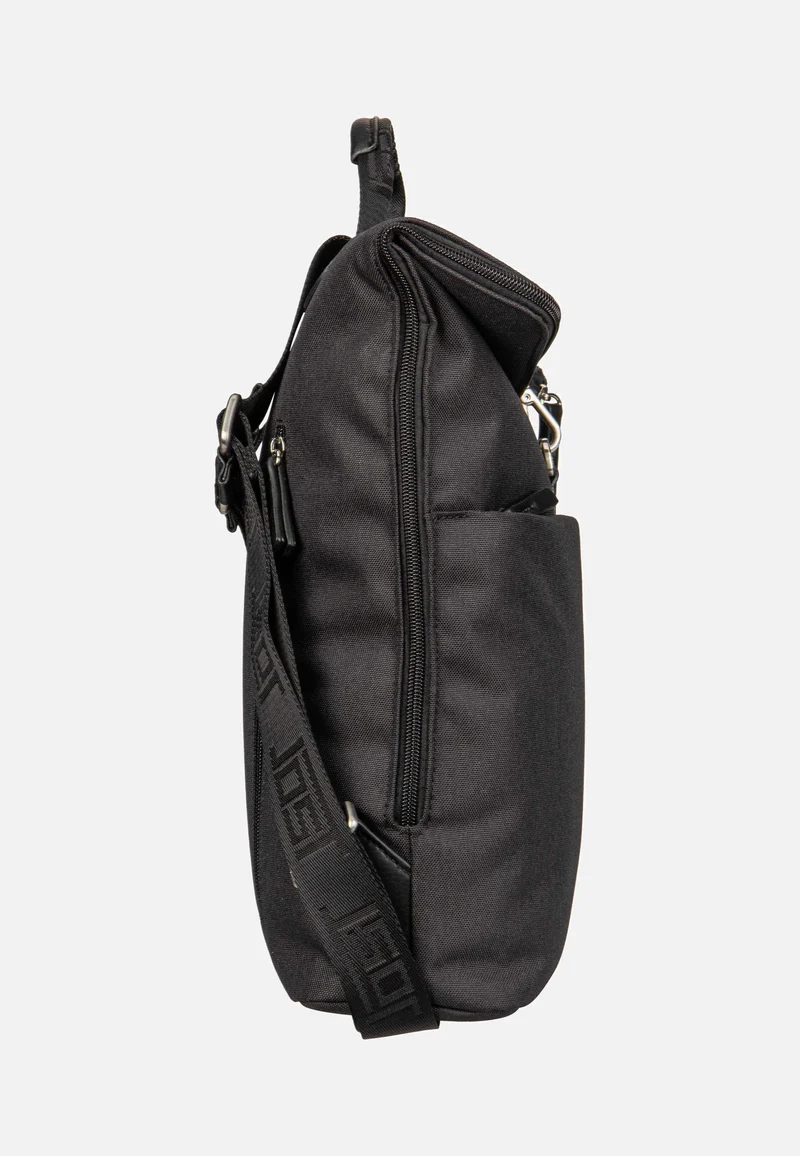 Bergen 1606 Schwarz - Rolltop Rucksack