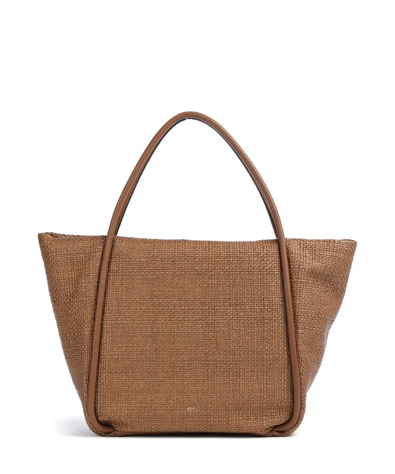 Abro Raffia Intreccio Willow Shopper caramel/cognac