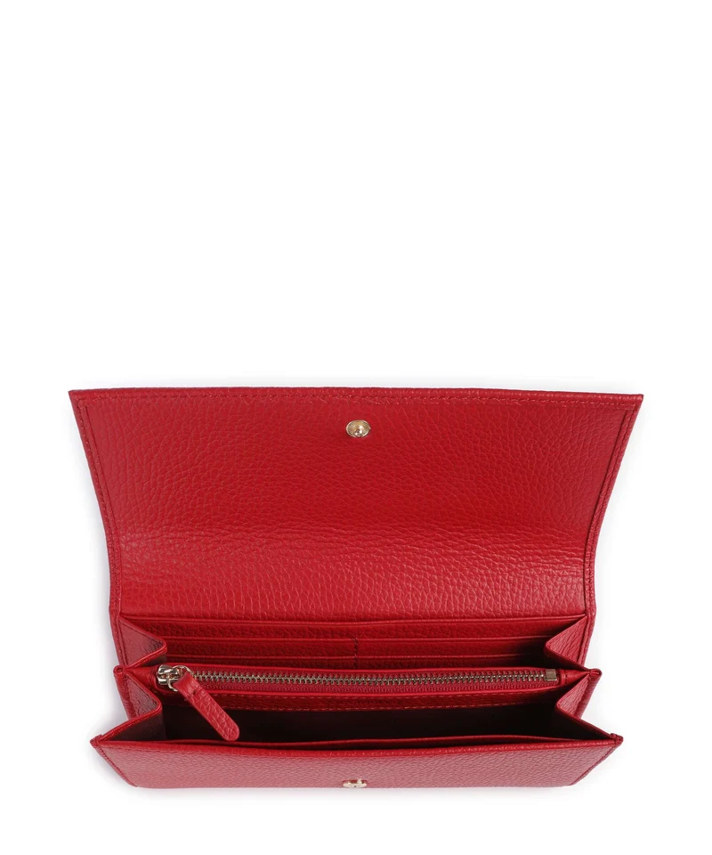 Coccinelle Metallic Soft Geldbörse scarlet
