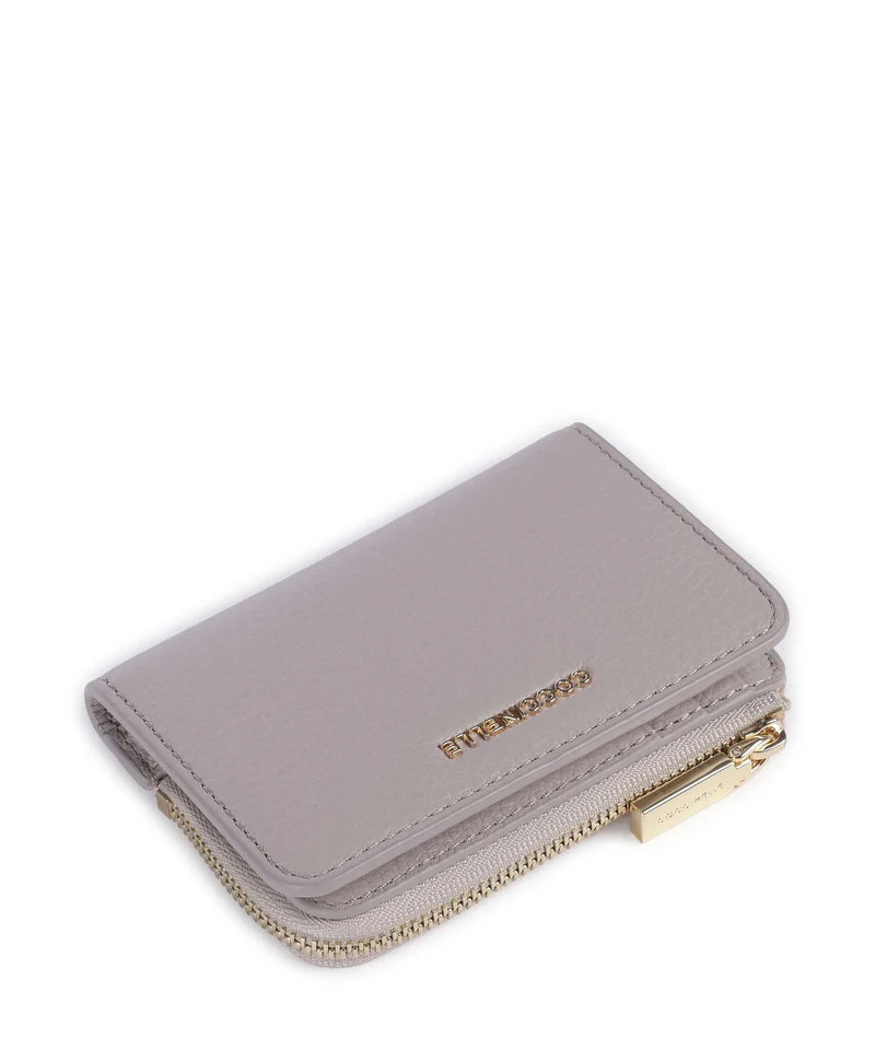Coccinelle Metallic Soft Geldbörse oyster