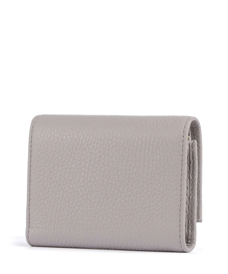 Coccinelle Metallic Soft Geldbörse oyster