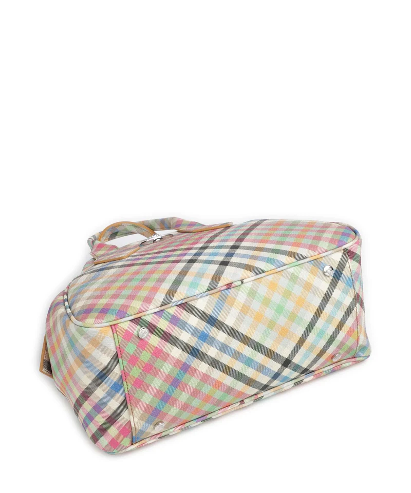 Vivienne Westwood Yasmine Buccia D'Arancia Medium Handtasche heather plaid
