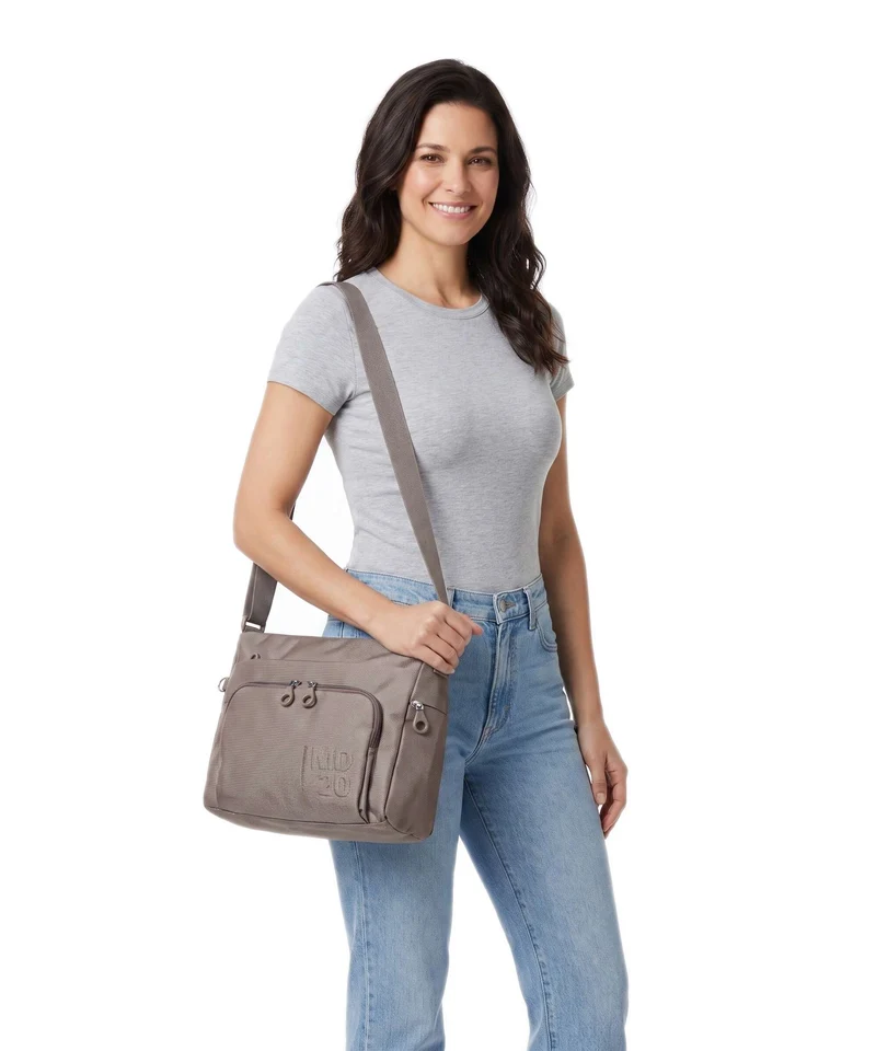 Mandarina Duck MD20 Umhängetasche taupe