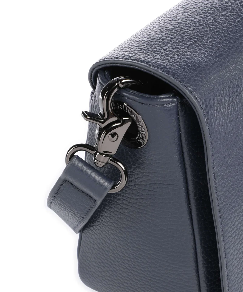 Mandarina Duck Mellow Leather Schultertasche dress blue