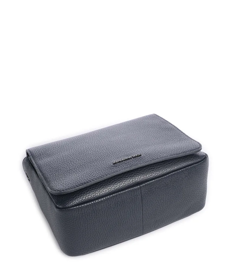 Mandarina Duck Mellow Leather Schultertasche dress blue
