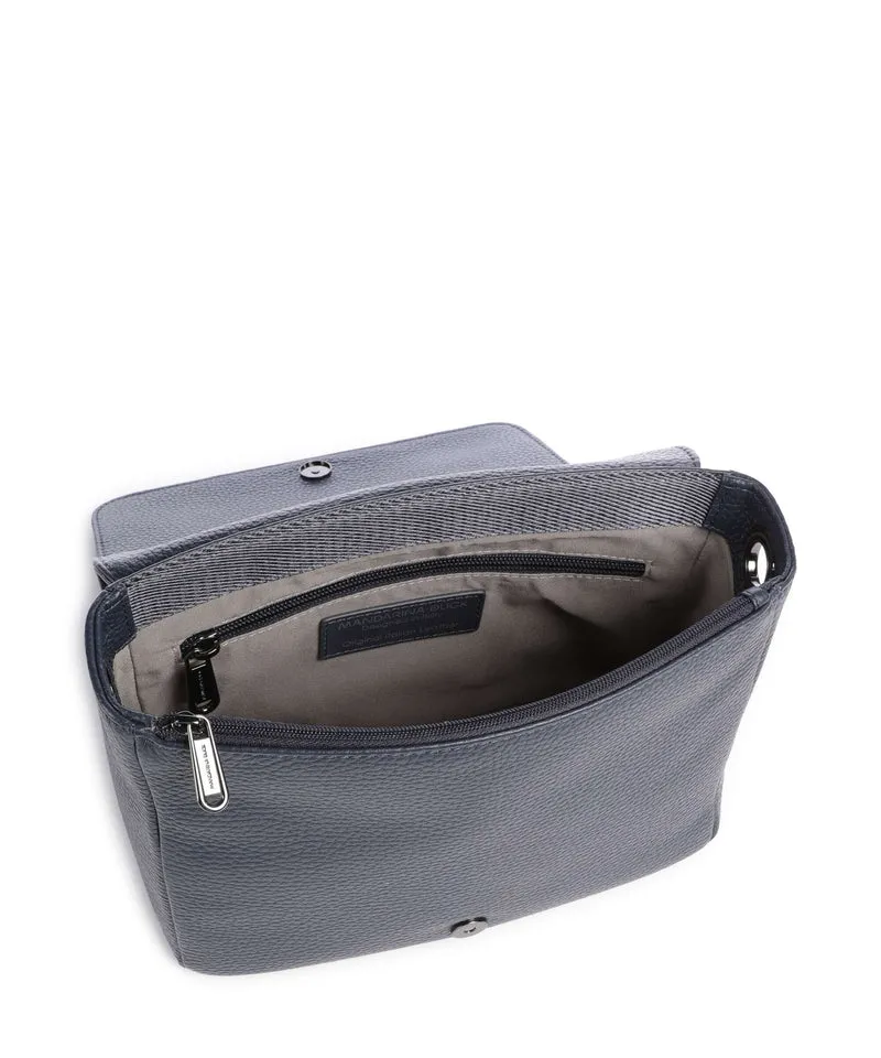 Mandarina Duck Mellow Leather Schultertasche dress blue