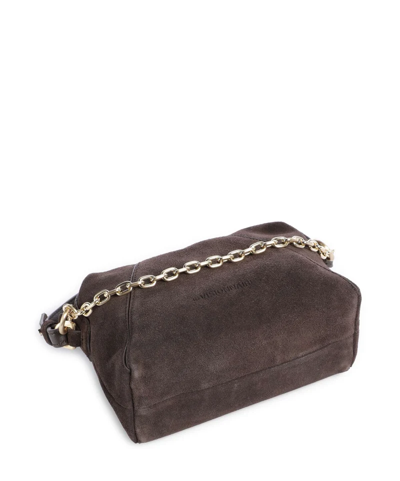 Les Visionnaires Lynn Cozy Chain Umhängetasche dark brown