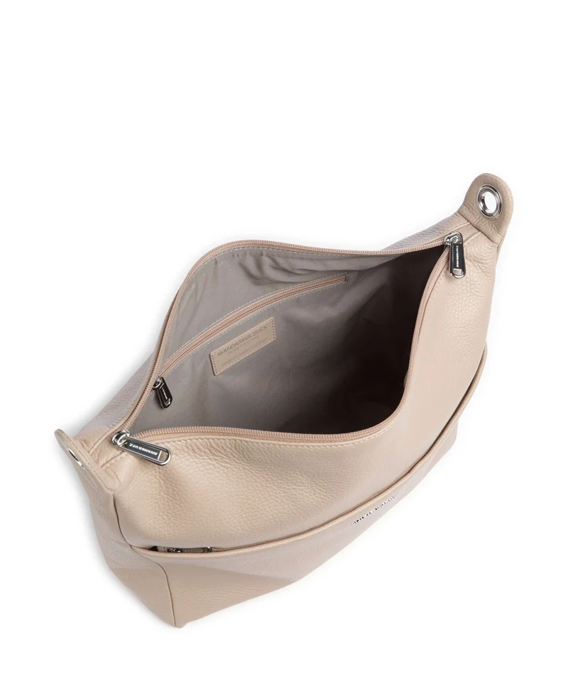 Mandarina Duck Mellow Leather Beuteltasche warm taupe