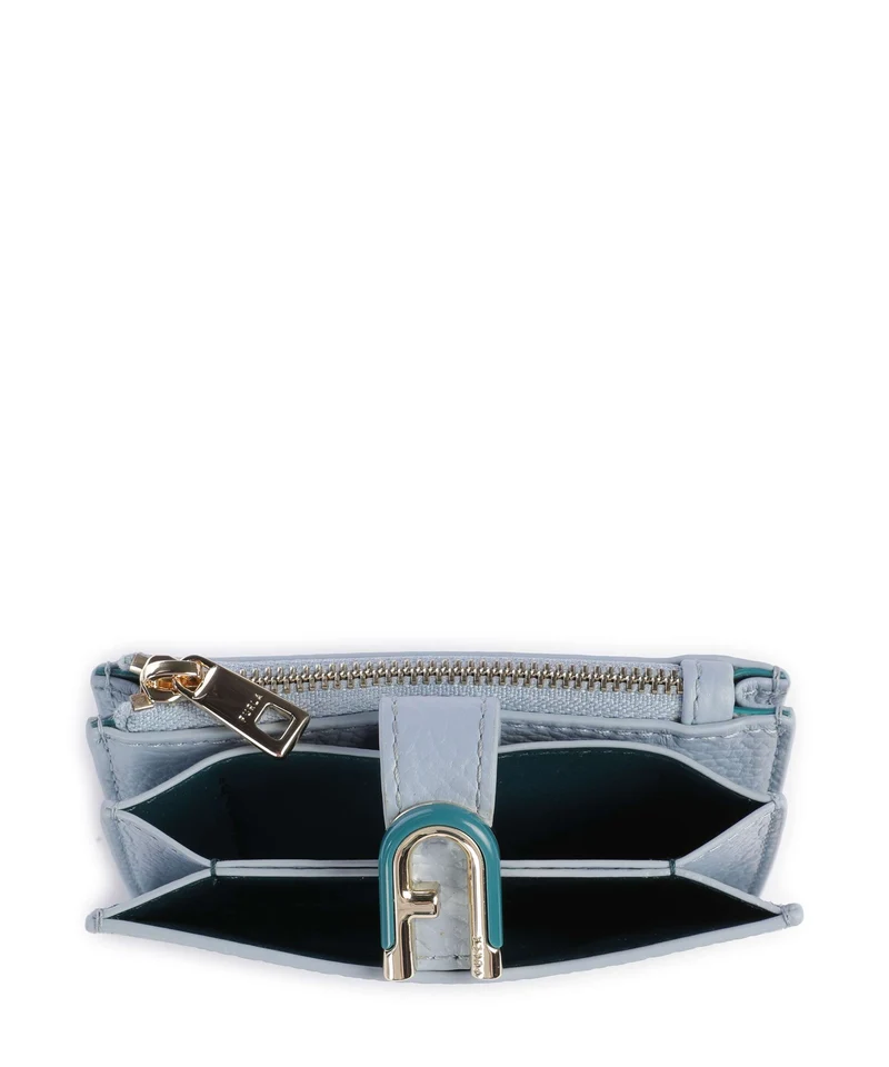 Furla Idea Geldbörse carta da zucchero/amatore blue