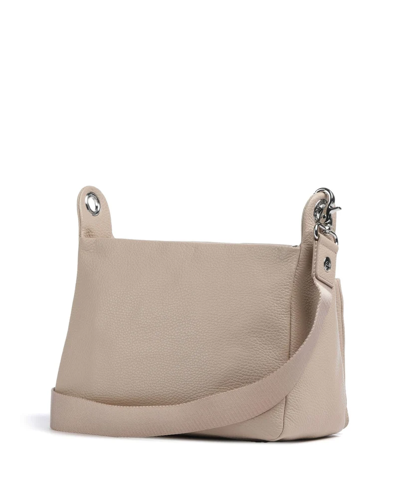 Mandarina Duck Mellow Leather Schultertasche warm taupe