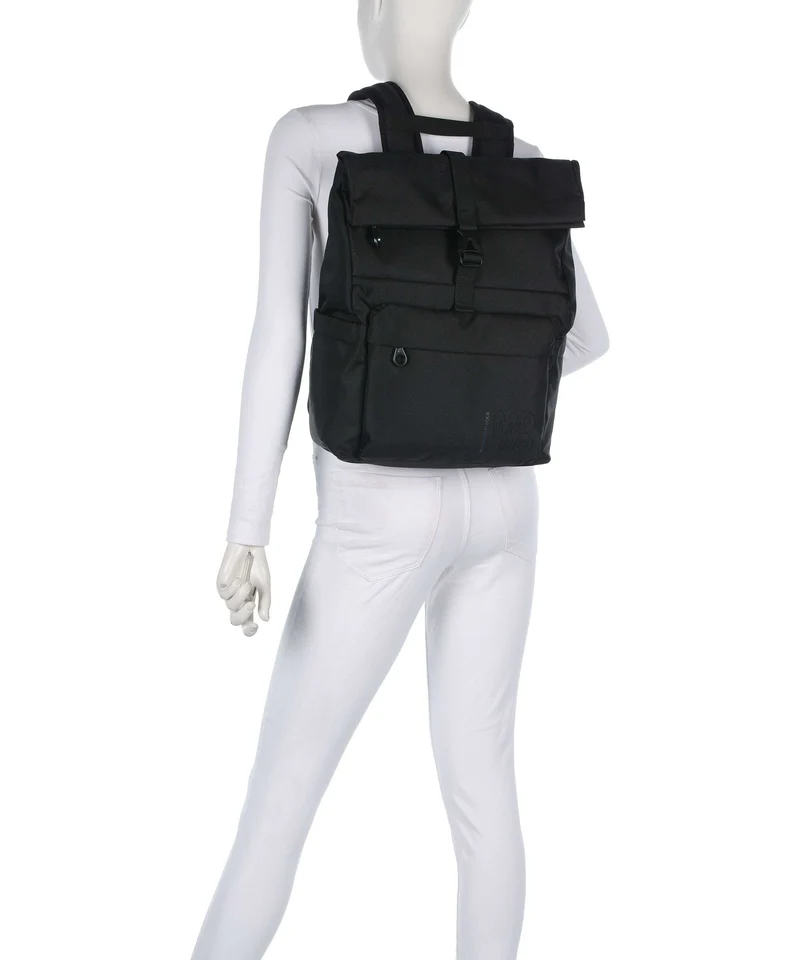 Mandarina Duck MD20 Rolltop Rucksack black