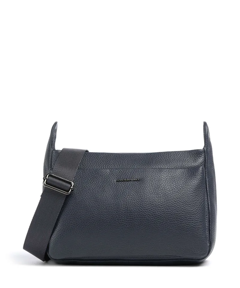Mandarina Duck Mellow Leather Schultertasche dress blue