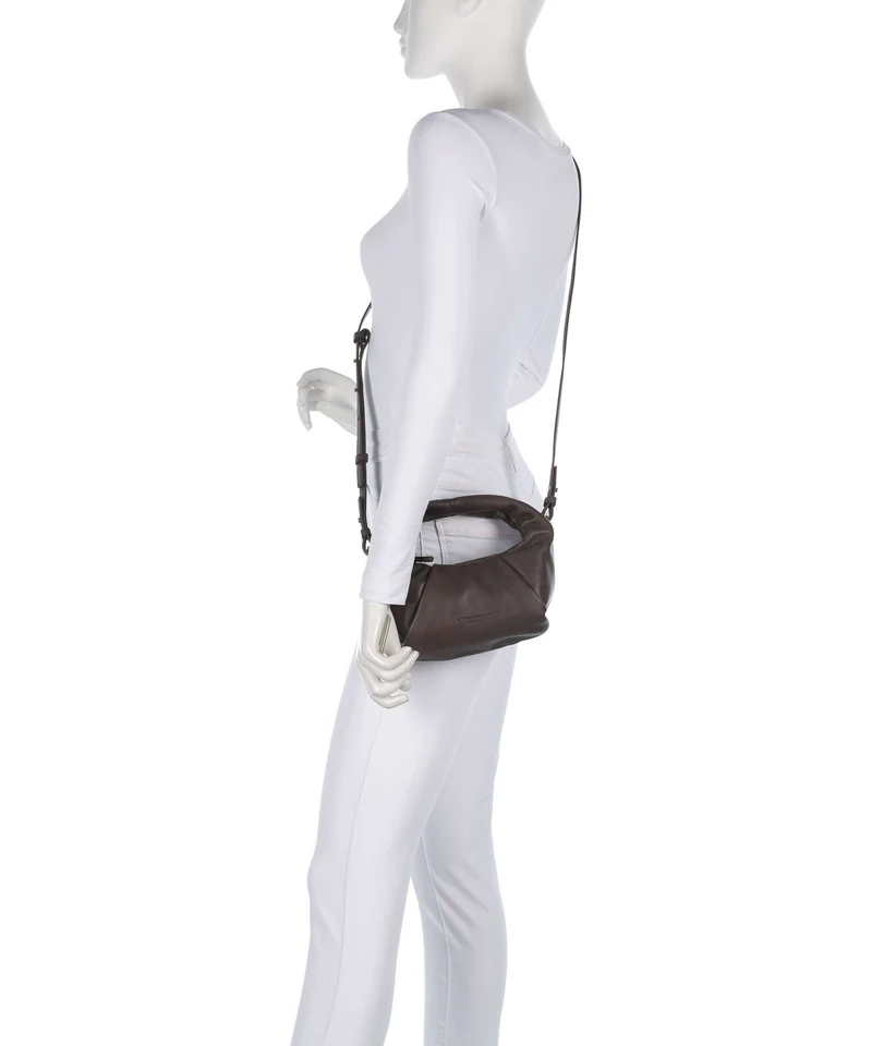 Les Visionnaires Greta Essential Silky Mini Umhängetasche chocolate