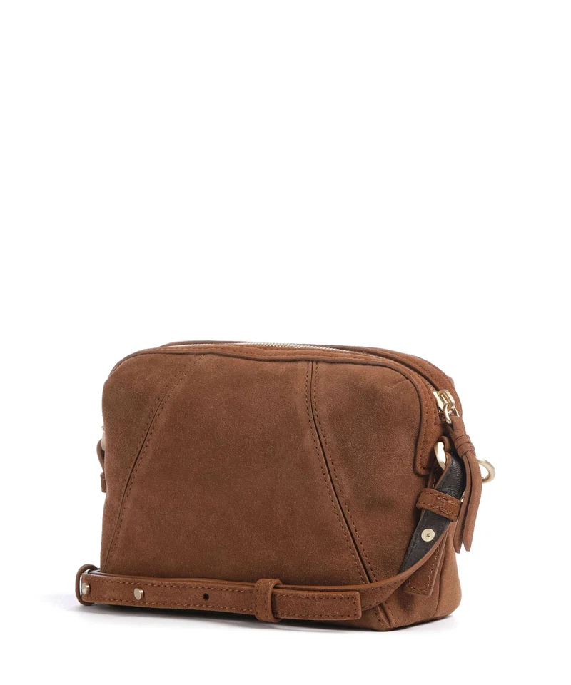 Les Visionnaires Lynn Cozy Chain Umhängetasche cognac
