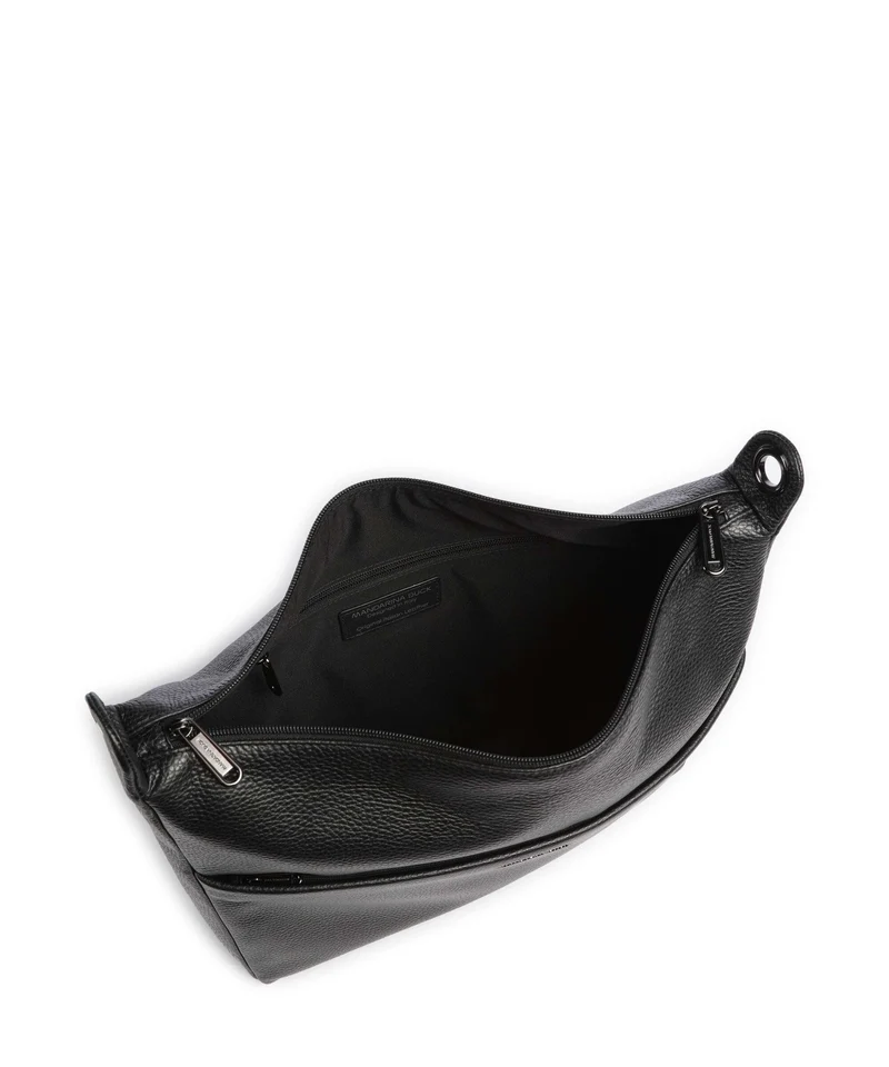 Mandarina Duck Mellow Leather Beuteltasche nero
