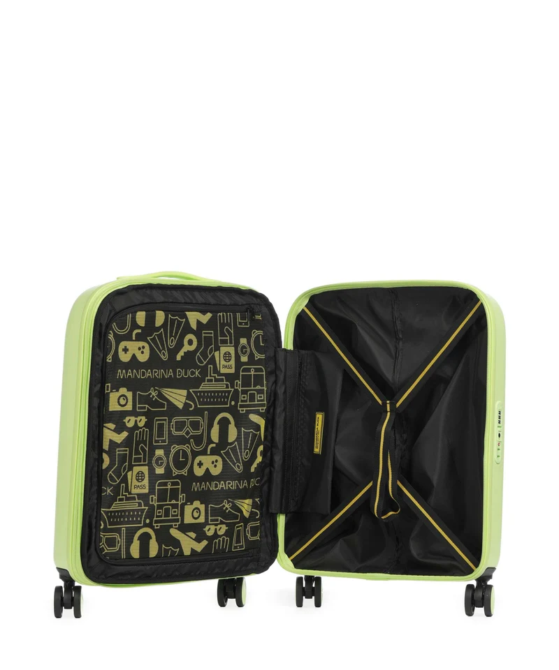 Mandarina Duck Logoduck+ 4-Rollen Trolley matcha