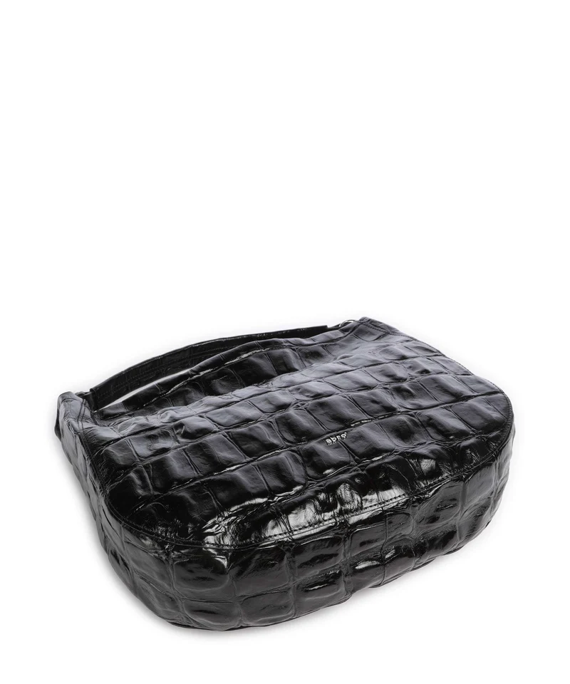 Abro Maxi Cocco Mia Beuteltasche black/nickel