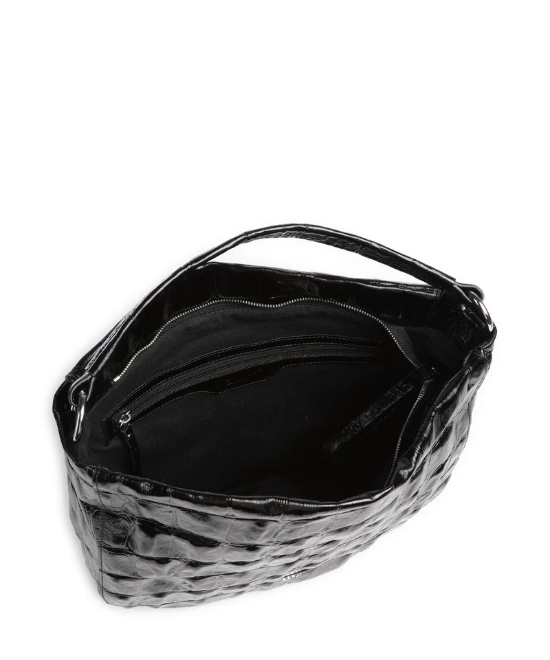 Abro Maxi Cocco Mia Beuteltasche black/nickel