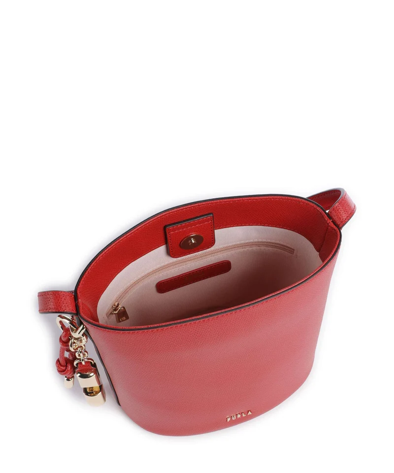 Furla Roxie Mini Bucket Handtasche red