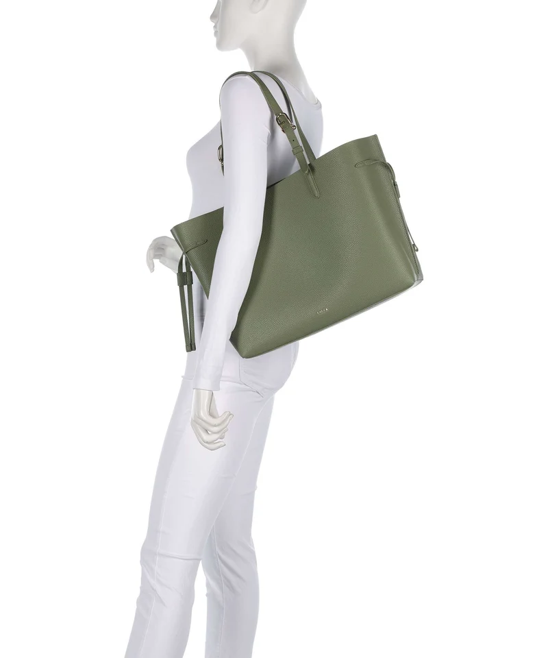 Furla Ava L Shopper avocado/toffee