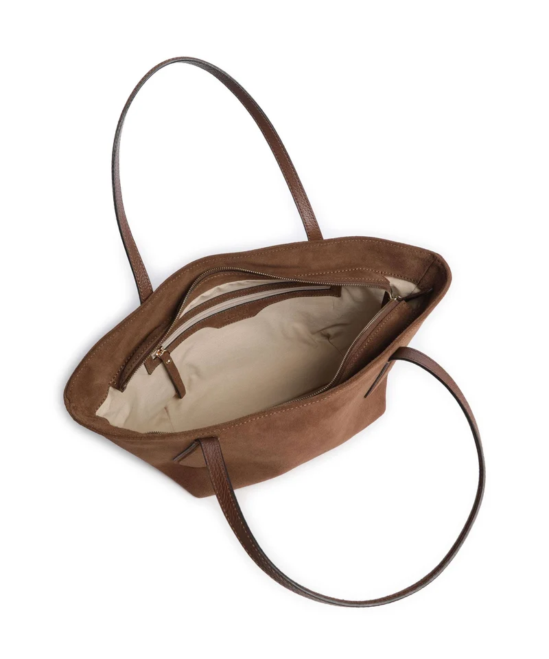 Abro Suede Carina Shopper wood