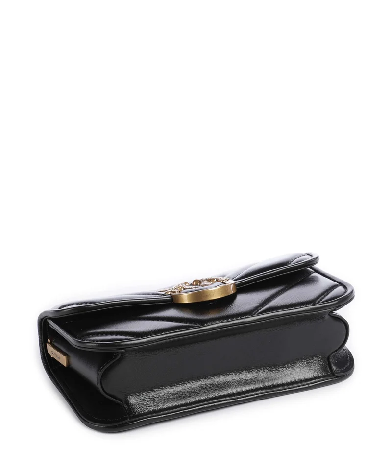 Pinko Love Box Horizontal Schultertasche nero/antique gold