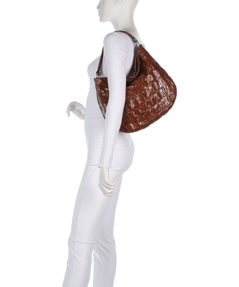 Abro Maxi Cocco Mia Beuteltasche caramel/cognac