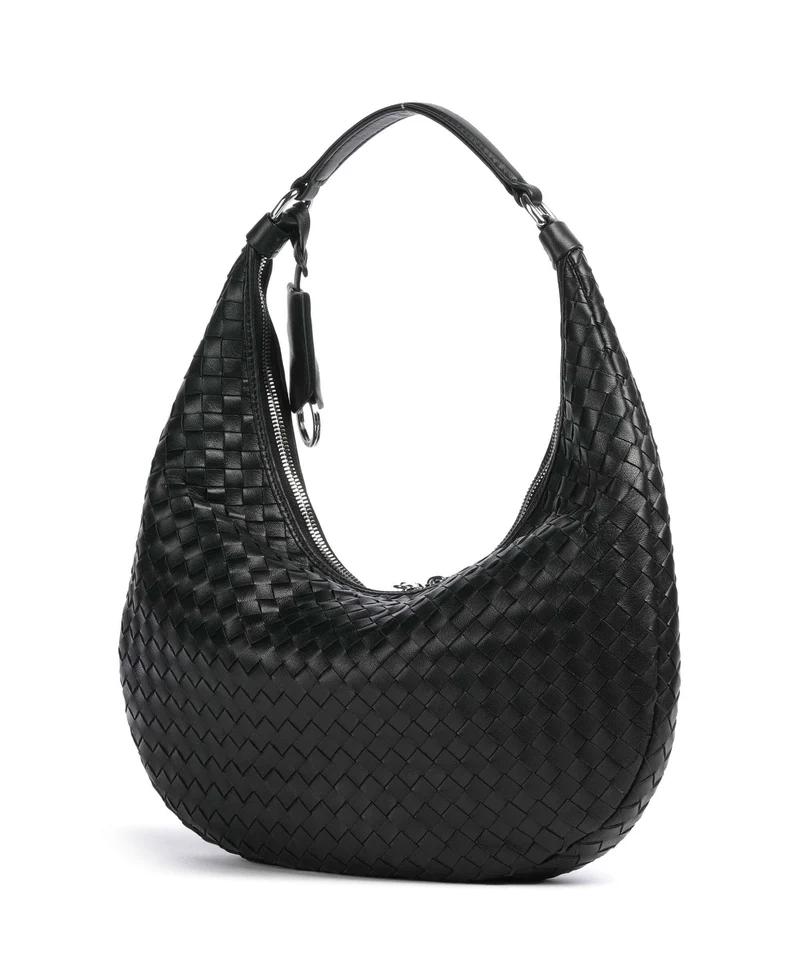 Abro Piuma Nana Small Beuteltasche black/nickel