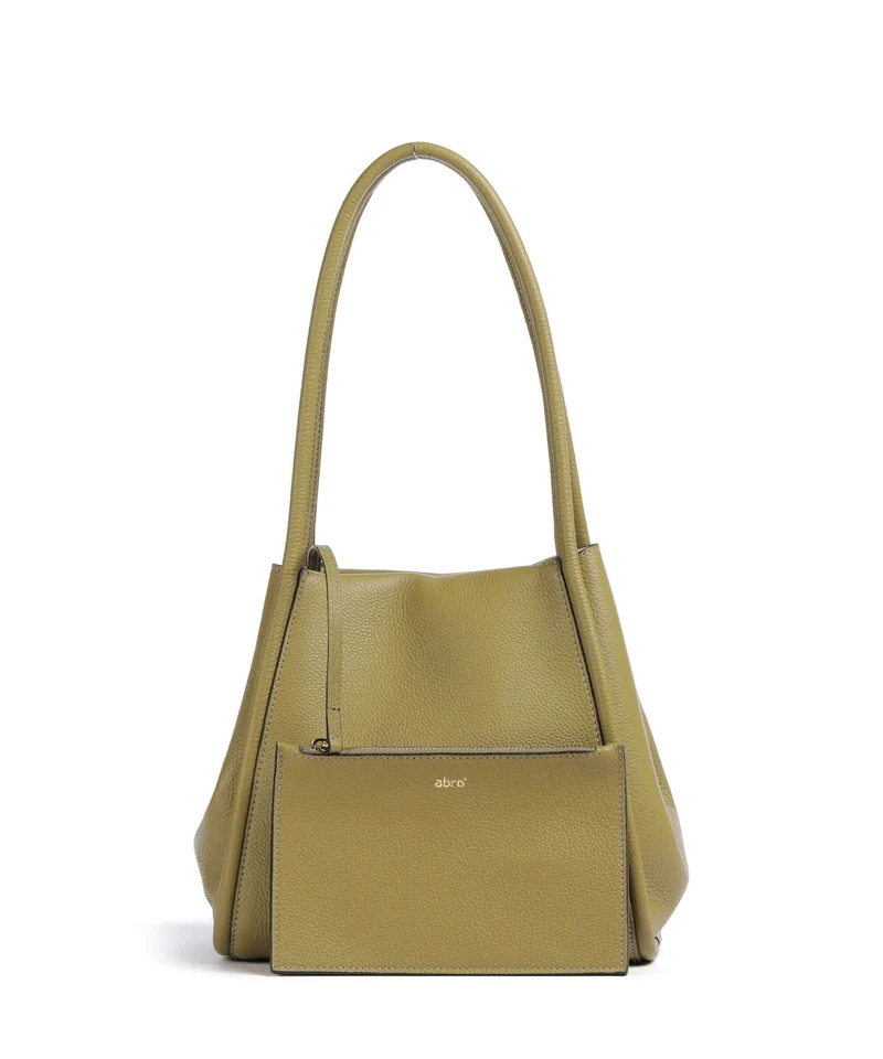 Abro Agave Willow Small Shopper mud