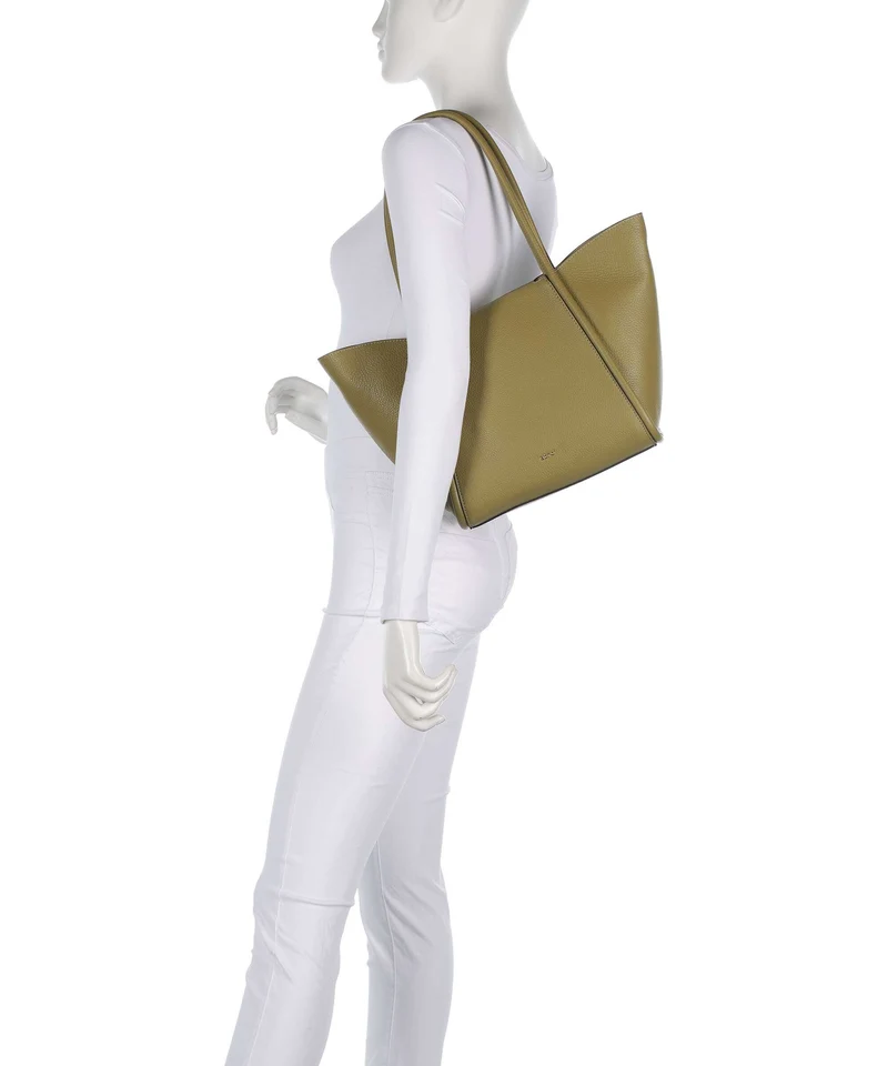 Abro Agave Willow Small Shopper mud