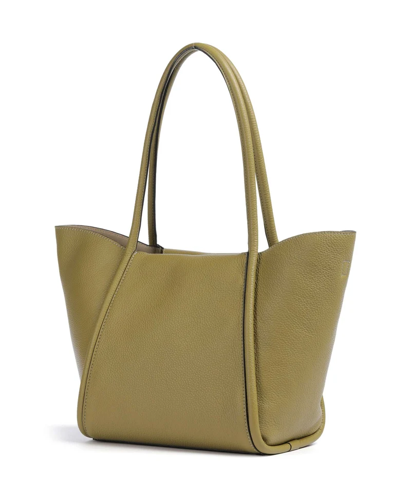 Abro Agave Willow Small Shopper mud