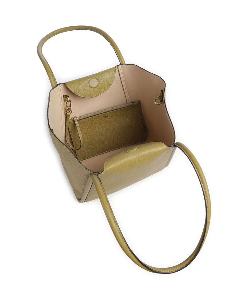 Abro Agave Willow Small Shopper mud
