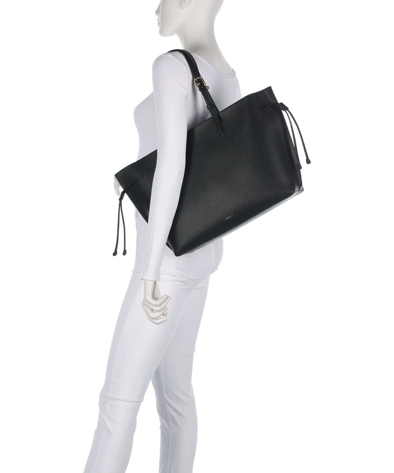 Furla Ava L Shopper nero