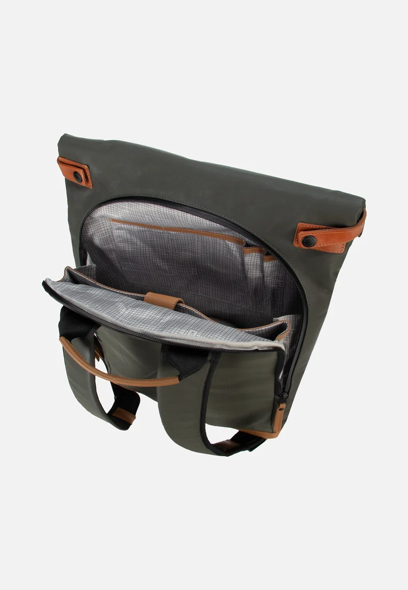 Osaka Gravity Grey - Rolltop Rucksack