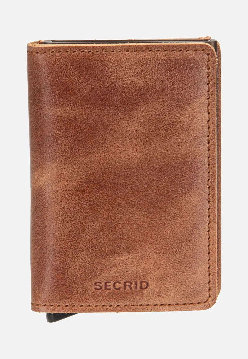 Slimwallet Vintage Cognac-Brown - Portemonnaie