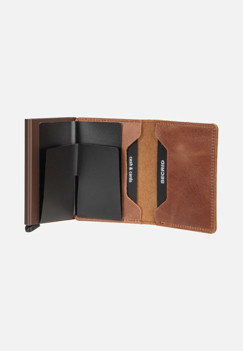 Slimwallet Vintage Cognac-Brown - Portemonnaie
