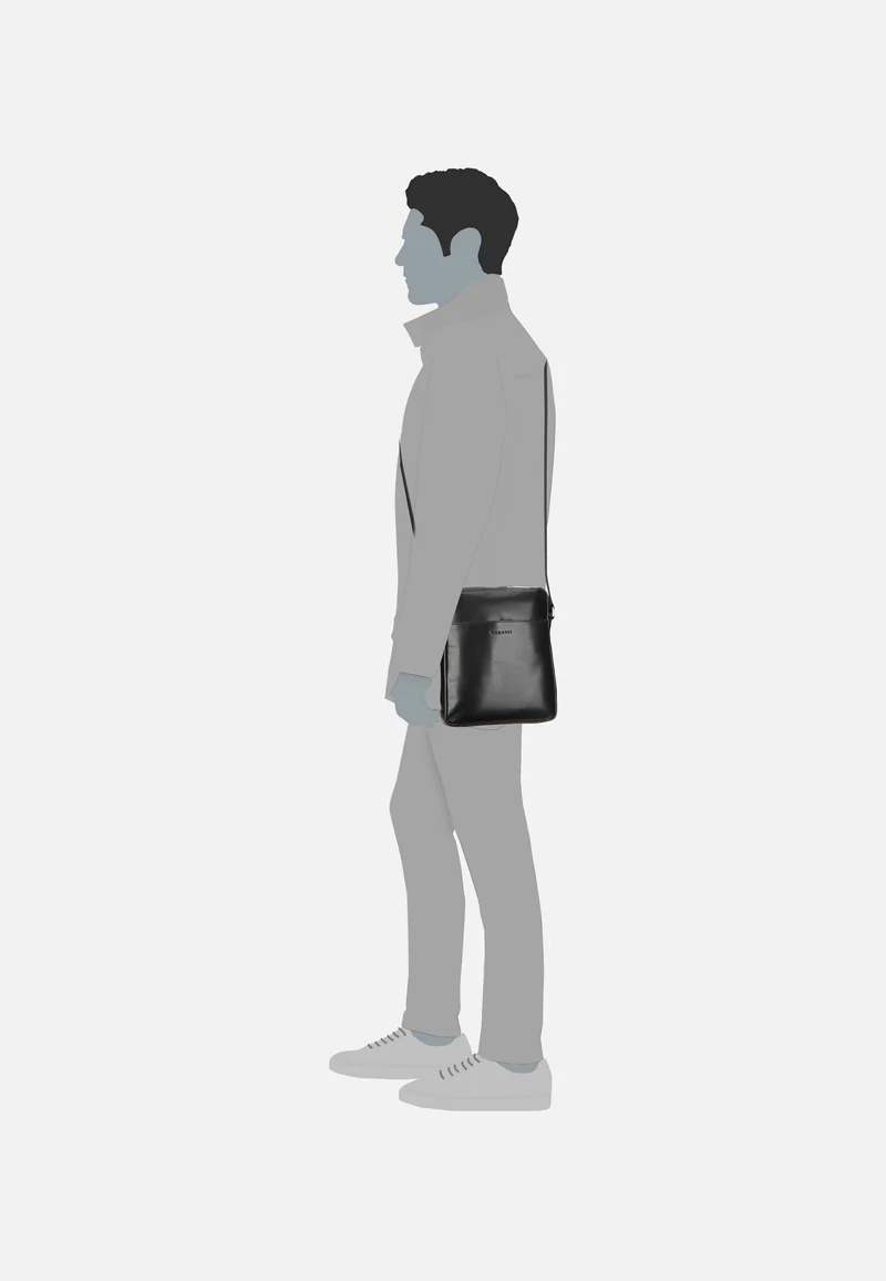 Romano 4016 Schwarz - Crossbody Bag