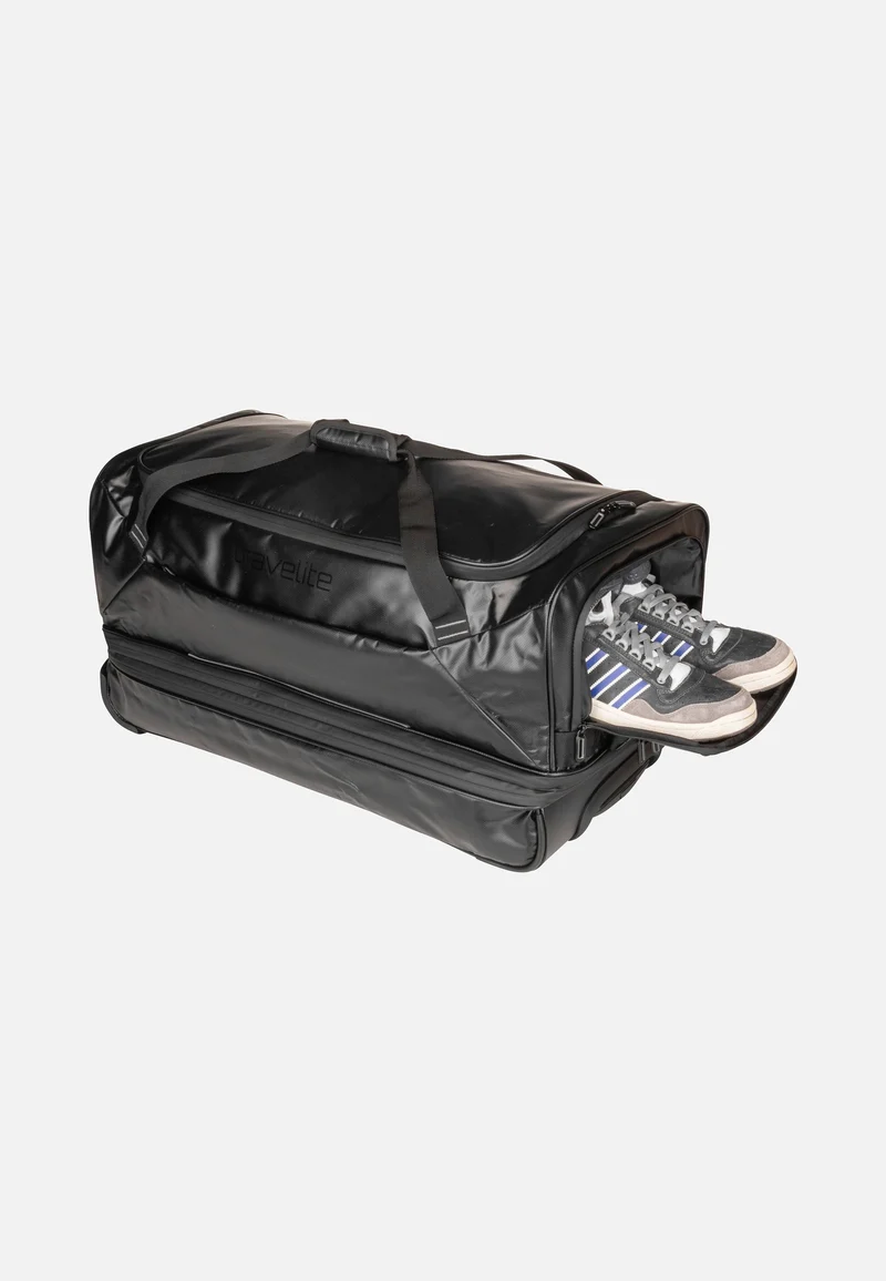 Basics exp Schwarz - Reisetasche mit Rollen