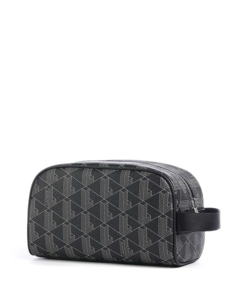 Lacoste The Blend Kulturbeutel monogram noir/gris