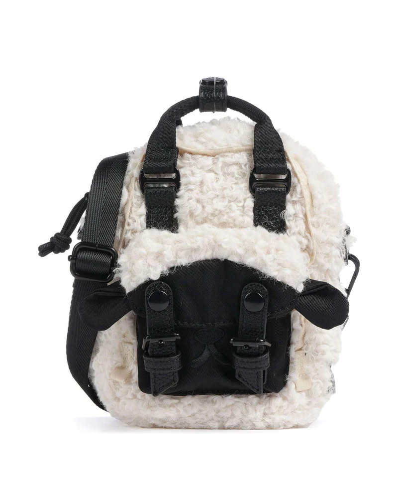 Doughnut Fairies & Friends Macaroon Tiny Umhängetasche white/black