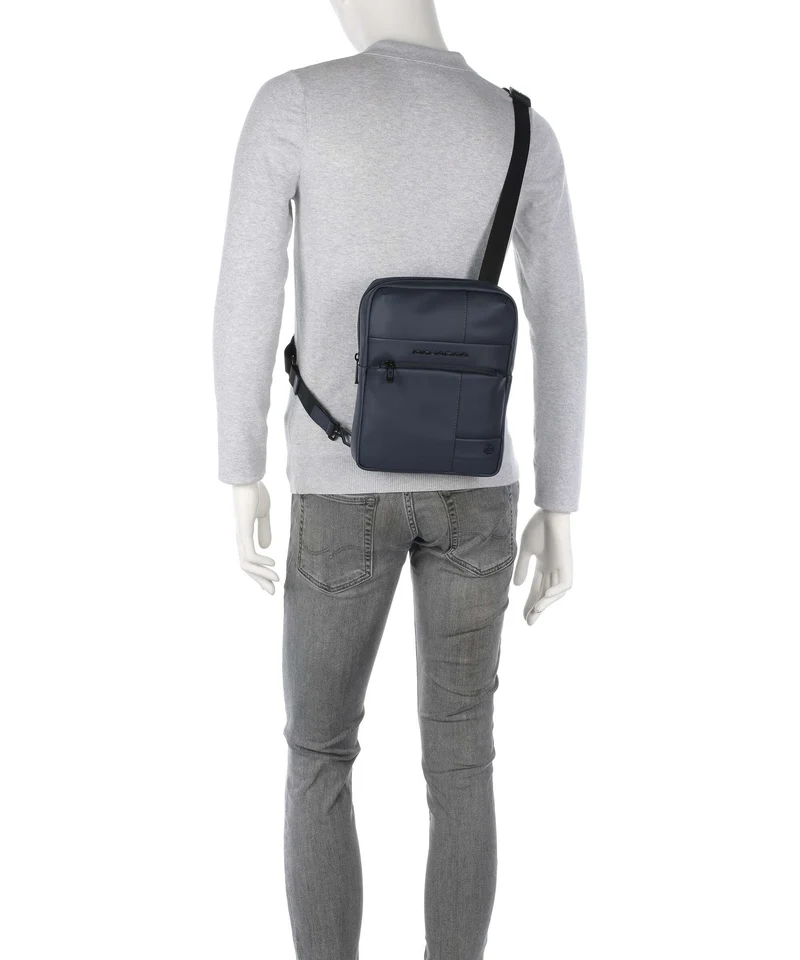 Piquadro Wollem W129 Umhängetasche blu