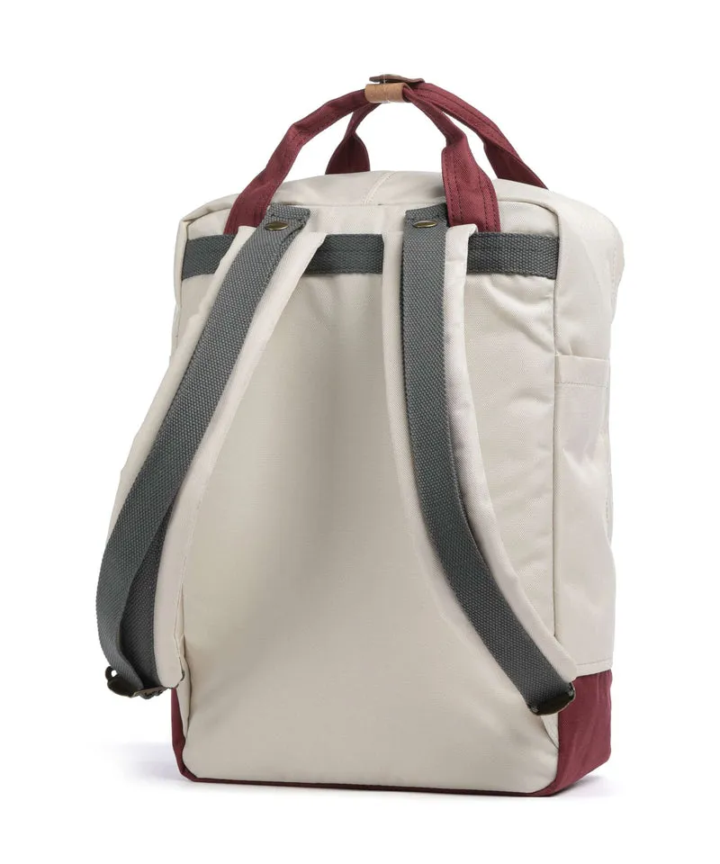 Doughnut Reborn Macaroon Rucksack stone/wine
