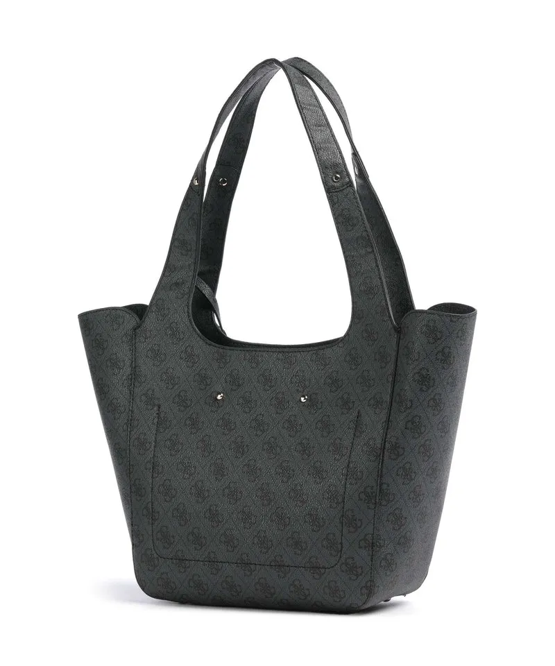 Guess Calista Shopper coal logo