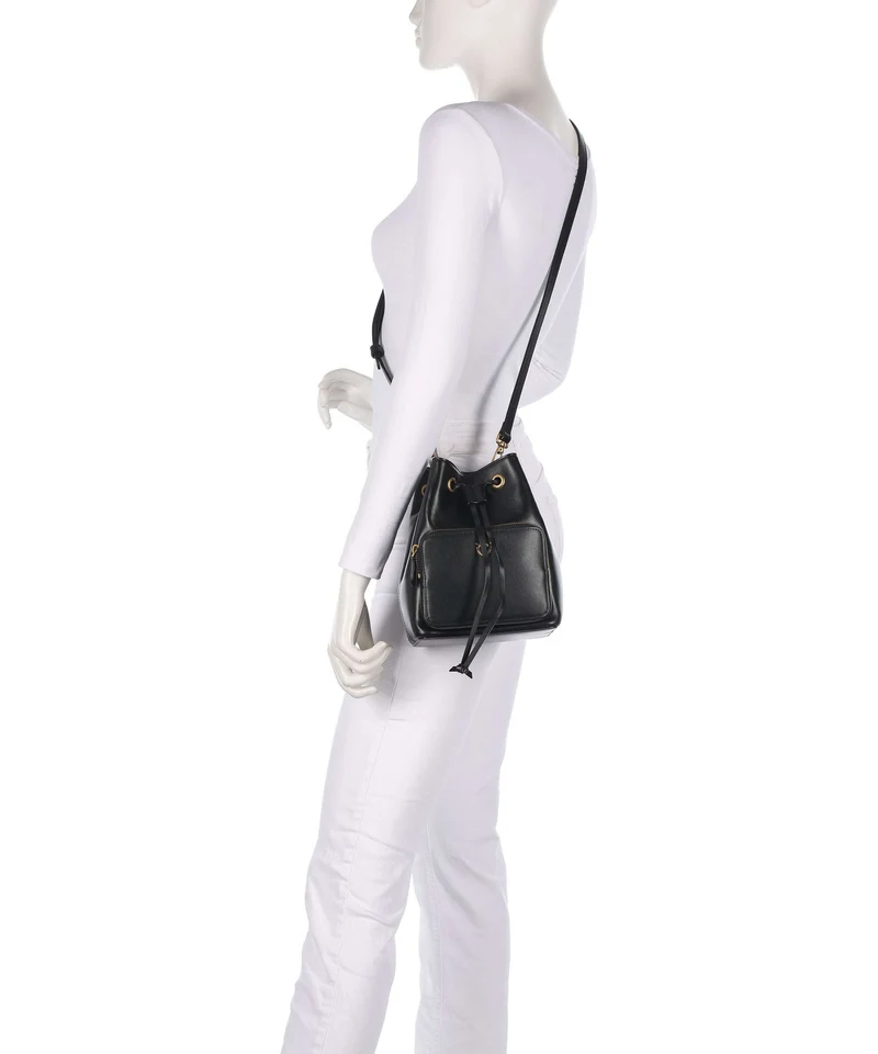 Pinko Cargo Bucket Handtasche nero/antique gold