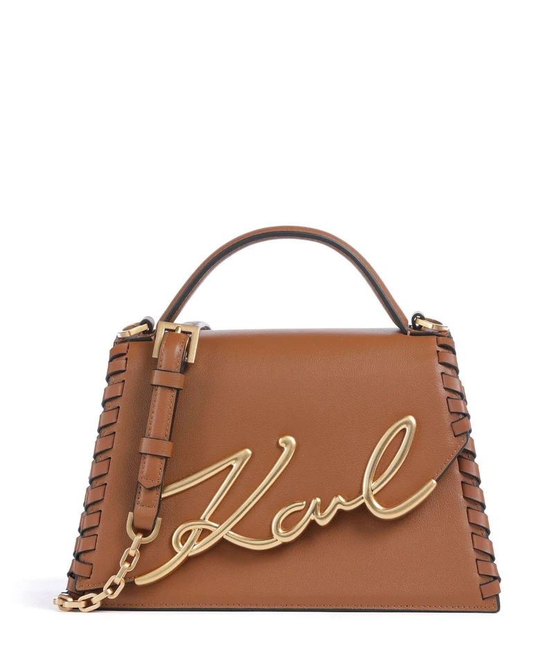 Karl Lagerfeld K/Signature 2.0 Handtasche dark tan