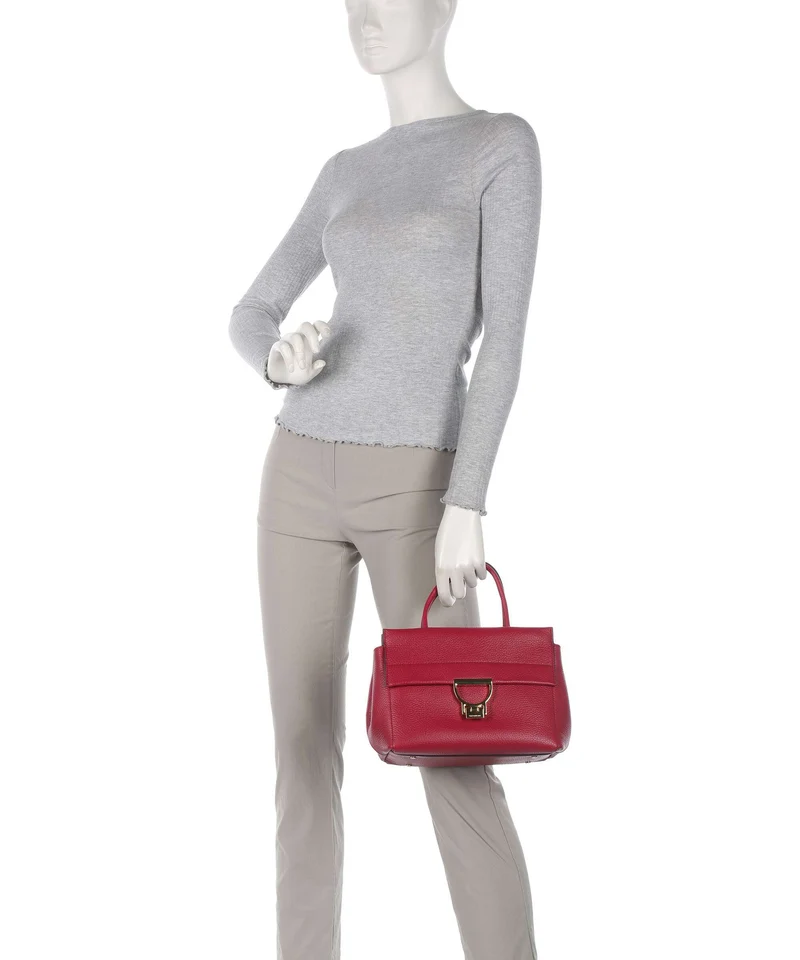 Coccinelle Arlettis Signature Handtasche sangria