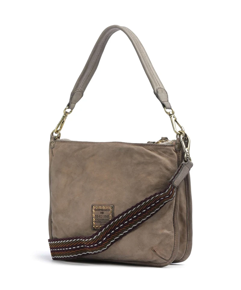 Campomaggi Schultertasche cemento