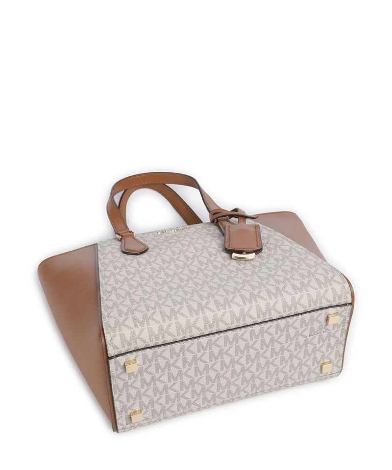 Michael Kors Taryn Handtasche vanilla/acorn