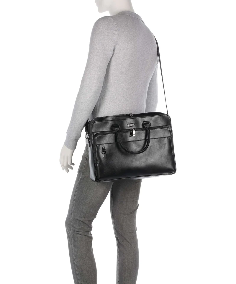 Guess Boston Aktentasche black